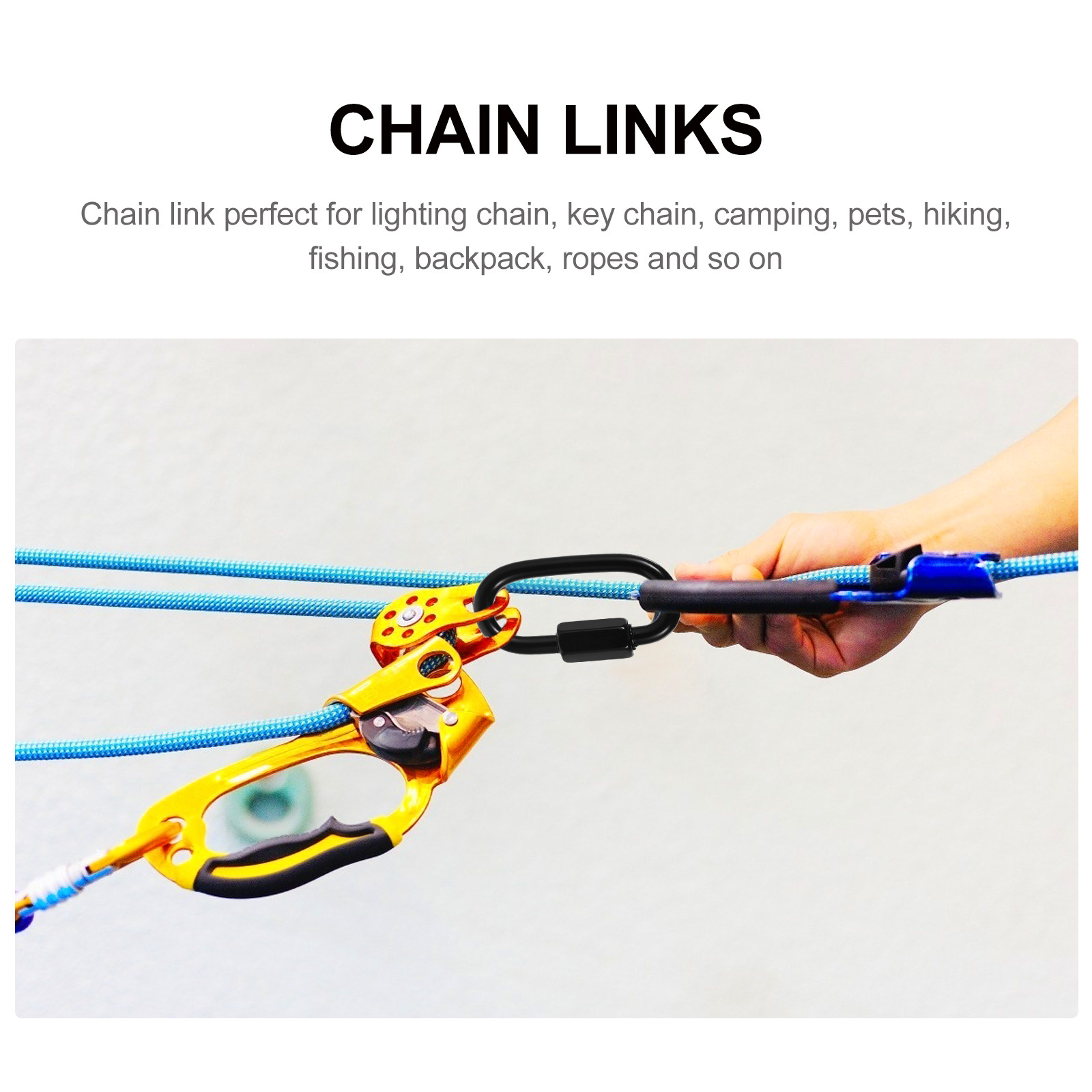 8 Pezzi di Collegamenti Rapidi - Chain Quick Link recensione e prezzo