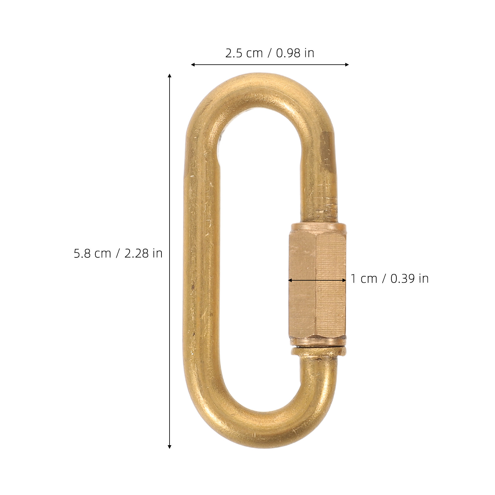 2 pezzi di moschettoni ovali c - Chain Quick Link recensione e prezzo