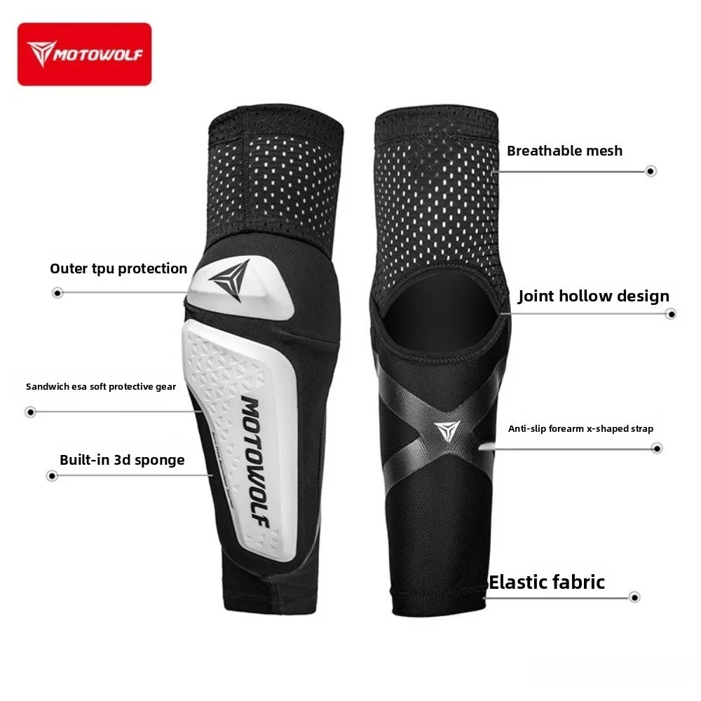 Gomitiere per Moto, Protezioni - Mountain Biking Elbow Pads recensione e prezzo